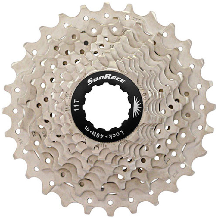 10-fach Kassette Sunrace CS- MS1 11 bis 36 Zähne silber Shimano Freilauf