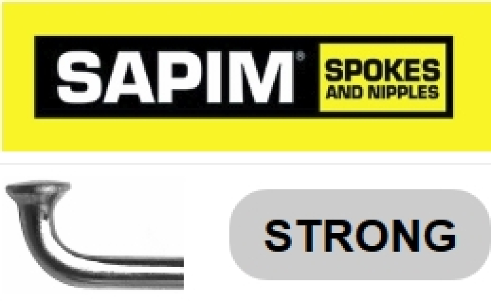 Fahrrad Speichen Sapim Strong 2,3 x 2,0 mm silber in allen Längen